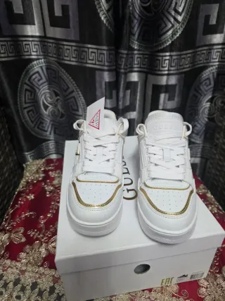 Scarpe Guess Donna Bianche e Oro