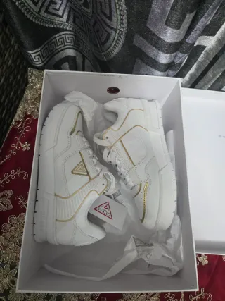 Scarpe Guess Donna Bianche e Oro