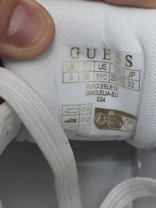 Scarpe Guess Donna Bianche e Oro