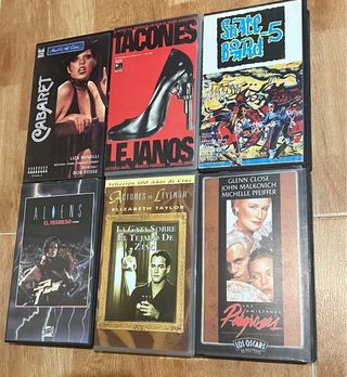 Lote 6 Películas VHS