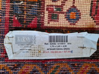 Alfombra Persa Iraní Hecha a Mano