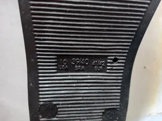 Chanclas Ipanema Negras y Plateadas