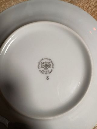 Vajilla Porcelana Fine De Bohéme Completa