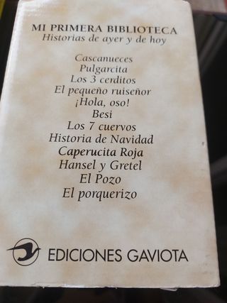 Mi primera biblioteca, de Ediciones Gaviota