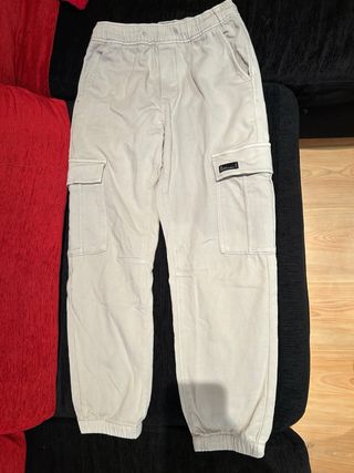 Pantalones cargo beige Nike -TALLA 11/12