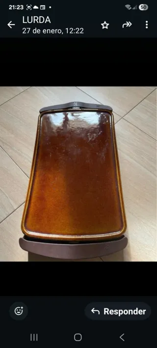 Plancha Eléctrica Jata 1600W Terracota 46x28 cm