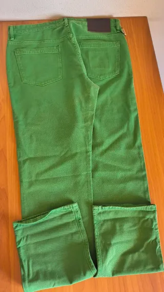 Pantaloni Uomo Burberry Nuovi Verde