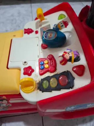 Correpasillos infantil rojo y azul