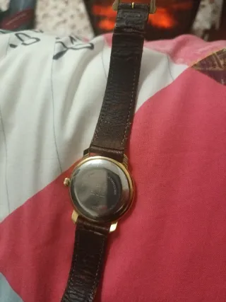 Maurice Lacroix Reloj Correa Marrón y Dorado