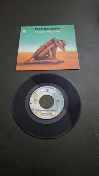 Disco 45 Giri Fred Bongusto La Mia Estate Con Te
