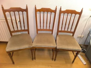 Juego de 6 sillas estilo clásico