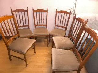Juego de 6 sillas estilo clásico