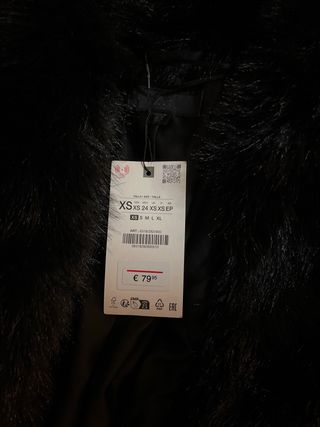 Chaqueta pelo Zara