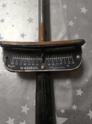 Llave dinamométrica RAHSOL Flexómetro antigua