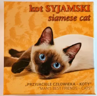 Moneda Gato Siamés Colección Amigos del Hombre