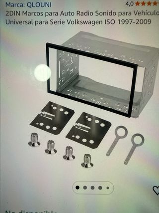 Marco para autorradio