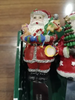 Conjunto 3 Facas Papai Noel