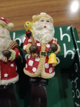 Conjunto 3 Facas Papai Noel