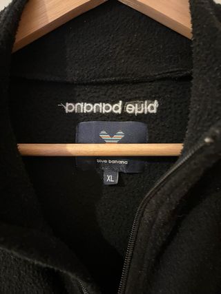 Blue Banana Forro Polar Negro