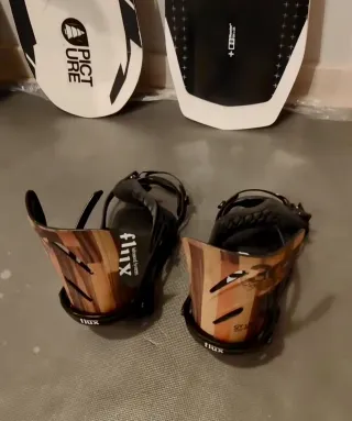 Fijaciones Snowboard Flux GT LTD Team