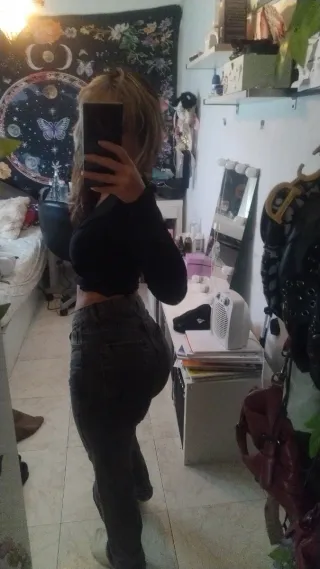 2 Pack Vaqueros Azules con Detalles Plateados