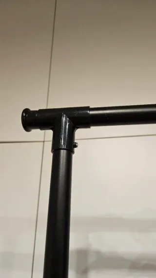 Burro para ropa de metal