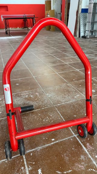 Caballete Ducati Original Basculante Monobrazo.