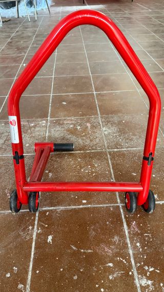 Caballete Ducati Original Basculante Monobrazo.