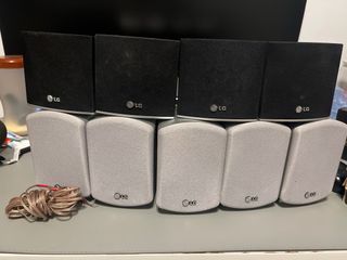 Reproductor VHS LG Con home cinema