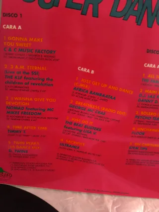 ALF 1 - Super Dance Music. 1991 Doble Disco