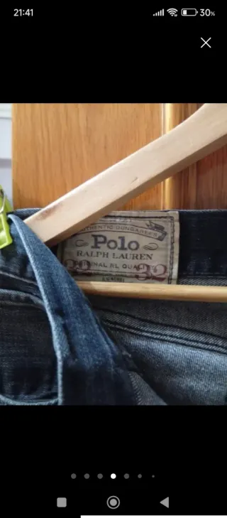 Pantalón vaquero Ralph Lauren Talla L