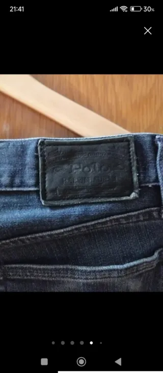 Pantalón vaquero Ralph Lauren Talla L