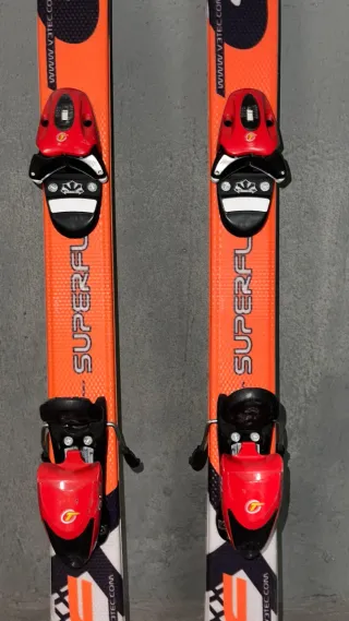 Esquís V3TEC Superflex SXF 140cm + Fijaciones