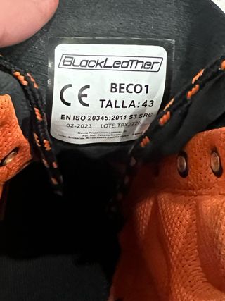 Botas de trabajo Blackleather