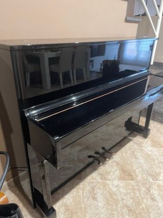 Piano Vertical Himmer Negro