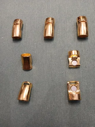 cierres magnéticos dorados para bisutería