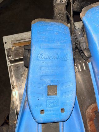 Aletas Cressi Azules Talla S-M