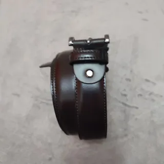 Cintura uomo pelle testa di moro