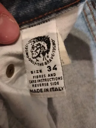 Jeans Diesel Basic Uomo Blu. Taglia 34 americana