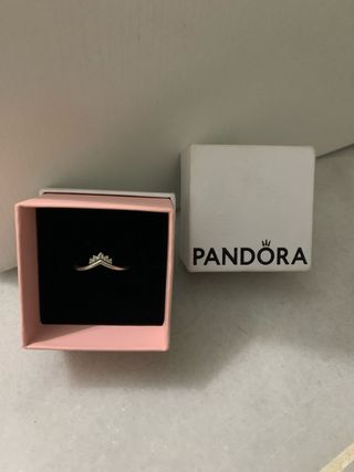 Anillo Pandora Tiara Plata