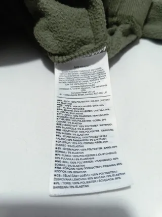 Converse Polar Oversize Verde Militar Talla S