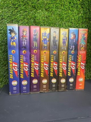 8 VHS Dragon Ball GT