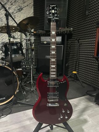 Epiphone SG 400 Guitarra Eléctrica Roja