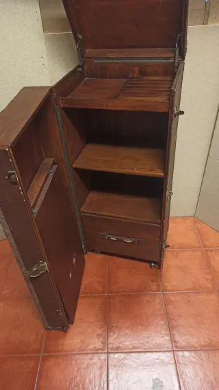 Baúl escritorio  estilo vintage