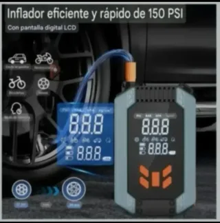 Arrancador Compresor Portátil Multifunción