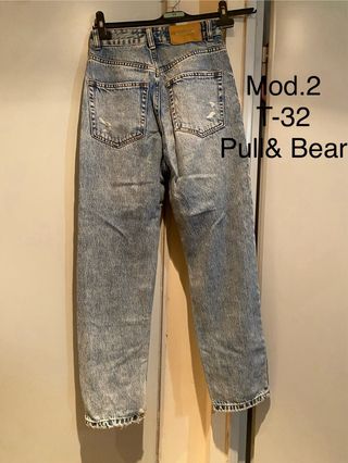 Lote 3 Vaqueros Stradivarius, Zara, Pull&Bear