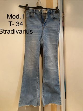 Lote 3 Vaqueros Stradivarius, Zara, Pull&Bear