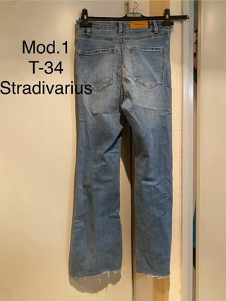 Lote 3 Vaqueros Stradivarius, Zara, Pull&Bear