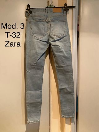 Lote 3 Vaqueros Stradivarius, Zara, Pull&Bear