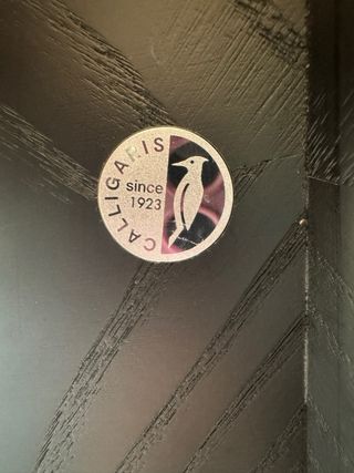 Tavolo Kent Calligaris in Vetro e basamento legno